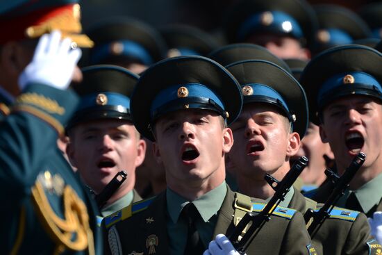 Военный парад, посвященный Дню Победы