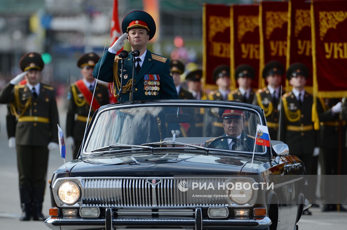 Парад Победы в Новосибирске