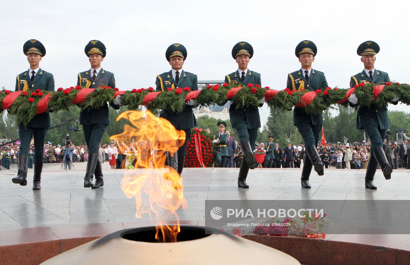 Празднование Дня Победы в Киргизии