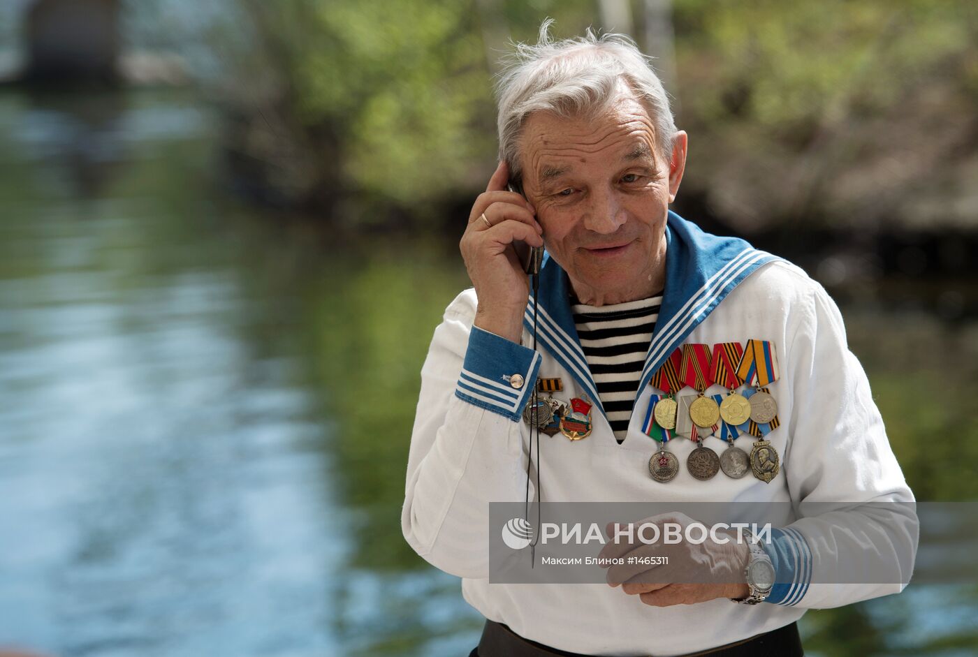 Празднование Дня Победы в Москве