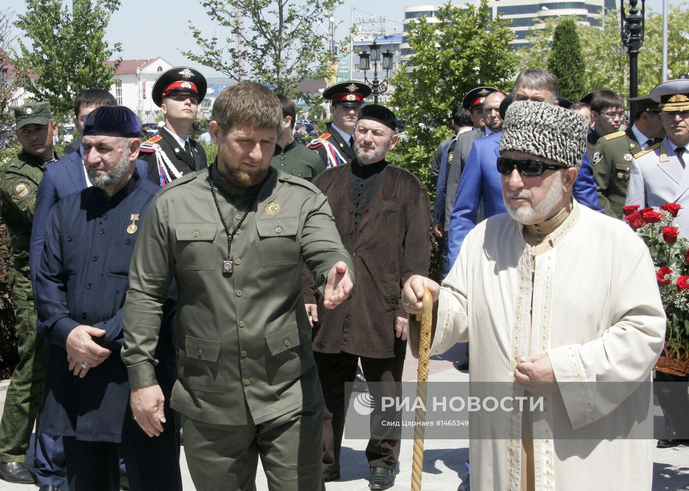 Парад Победы в Грозном