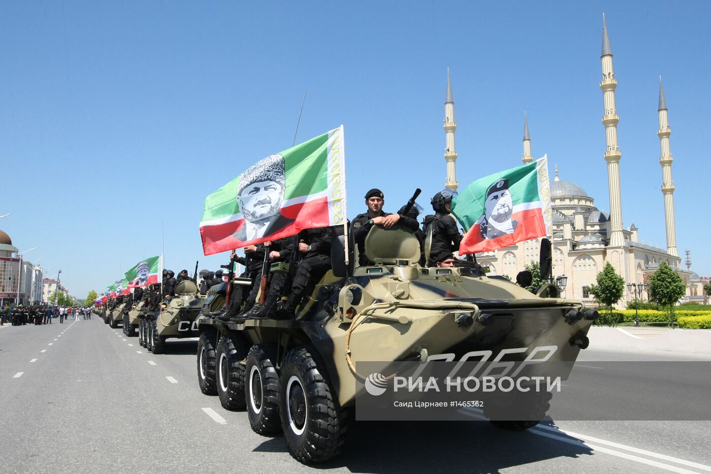 Парад Победы в Грозном