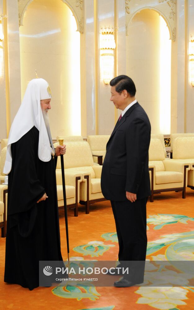 Первый в истории визит патриарха Кирилла в Китай