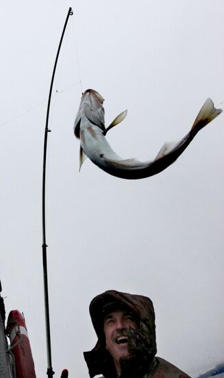 Любительская рыбалка в Уссурийском заливе