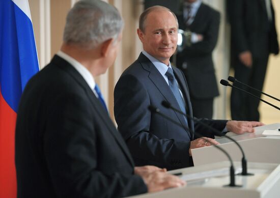 Встреча В.Путина и Б.Нетаньяху в Сочи