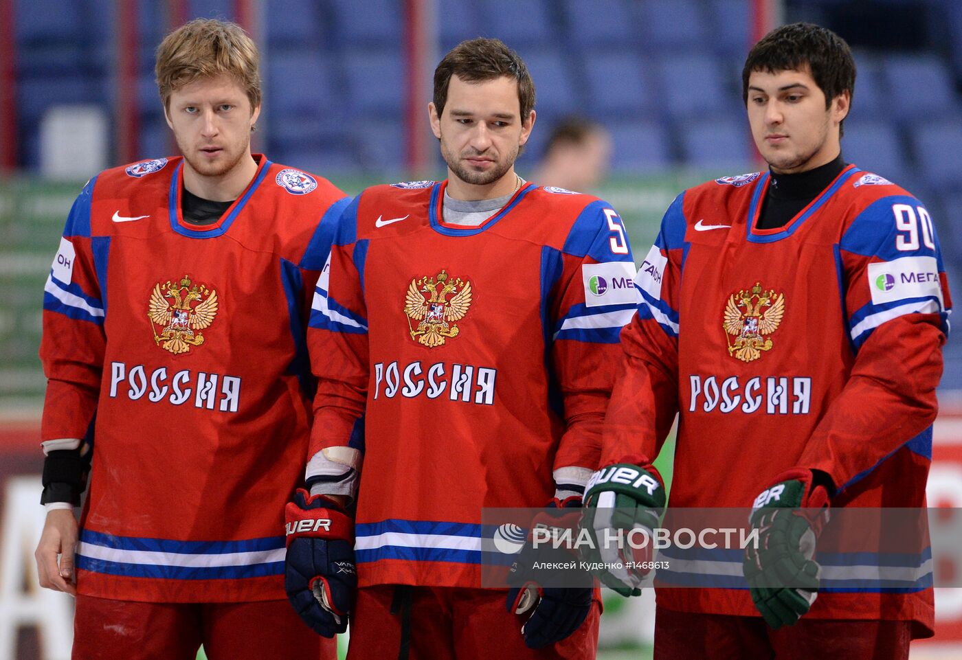 Хоккей. Тренировка сборной России