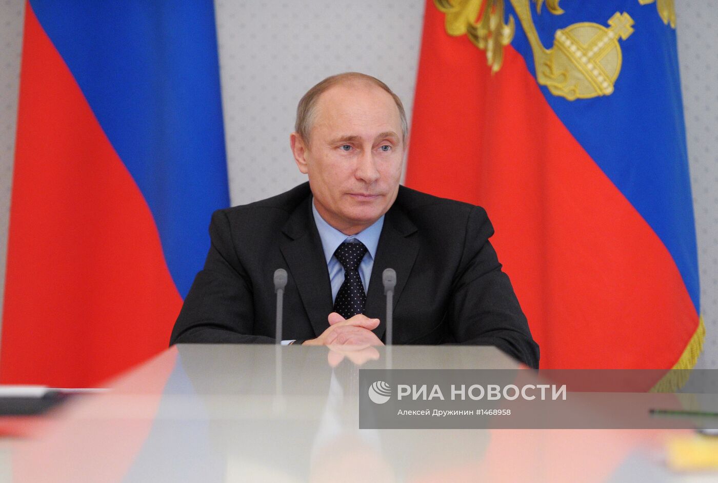 Встреча В.Путина с руководством фракций Госдумы РФ