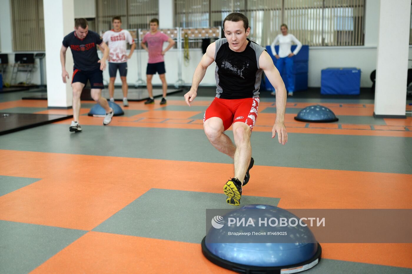 Шорт-трек. Тренировка российской национальной команды