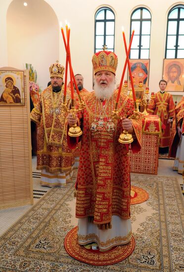 Завершение визита патриарха Кирилла в Китай
