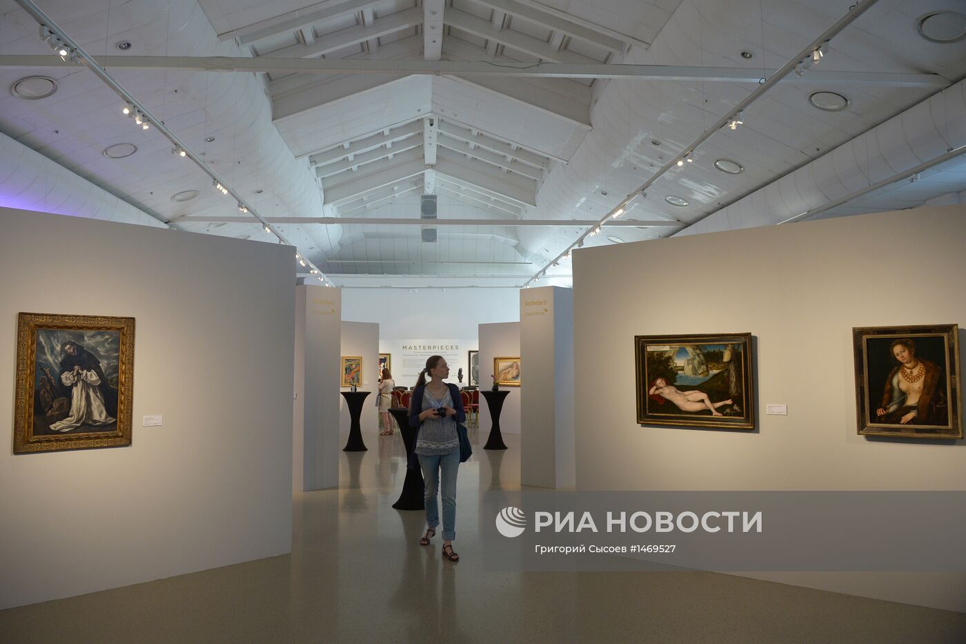Выставка Sotheby's шедевров русского и европейского искусства