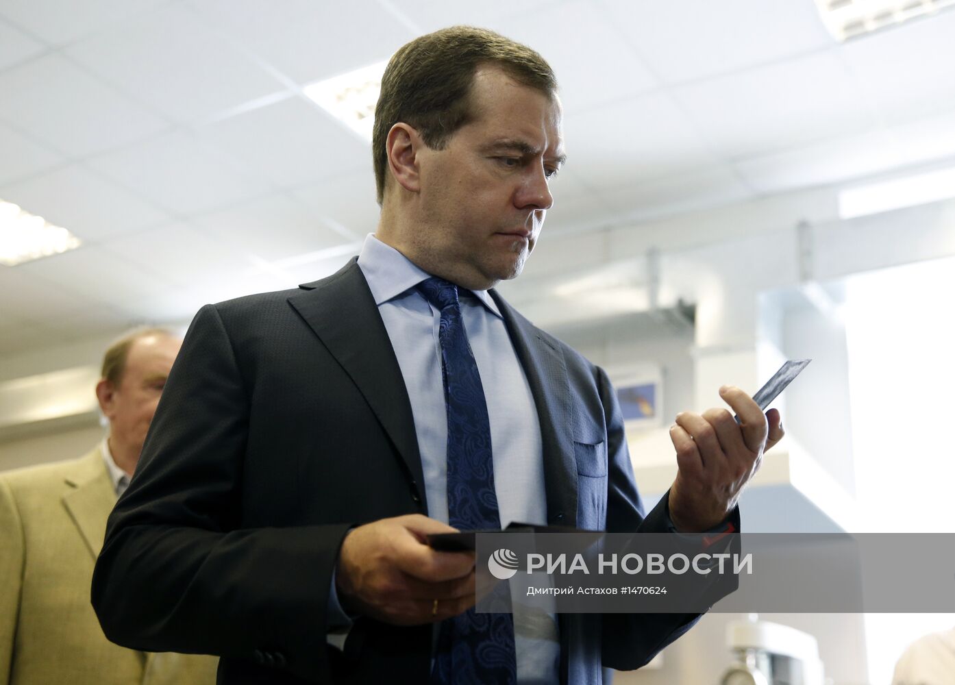 Рабочая поездка Д.Медведева в Черноголовку