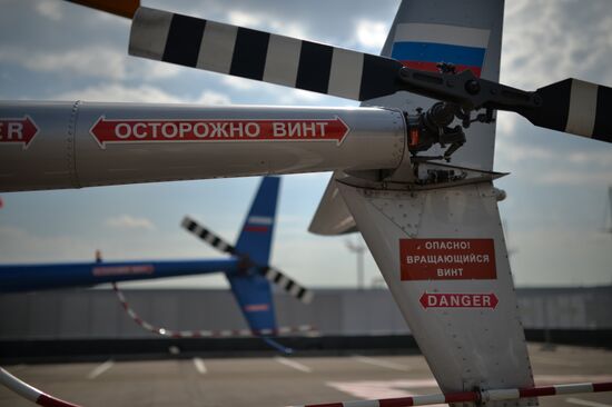 В Москве открылся первый вертолетный порт