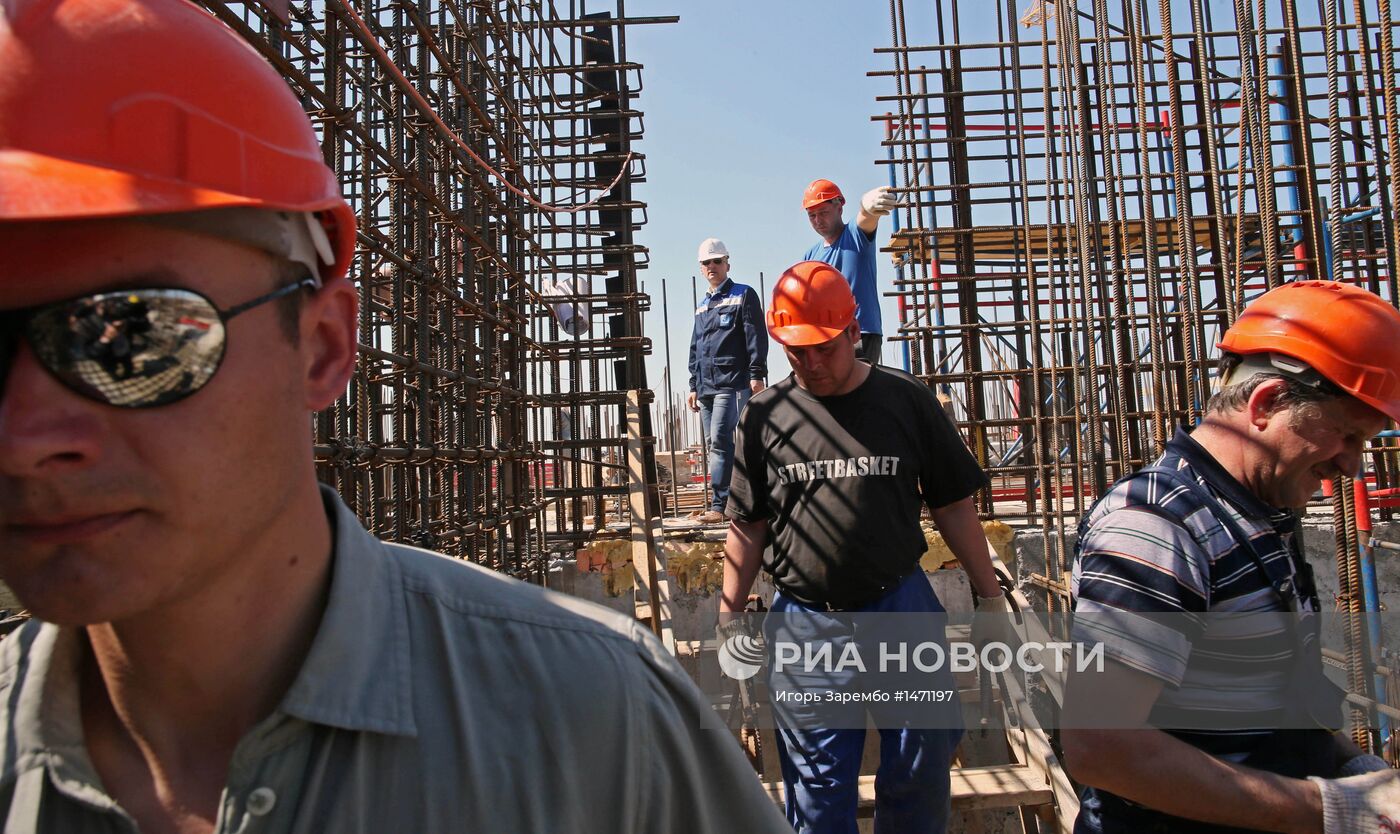 Строительство Балтийской атомной станции