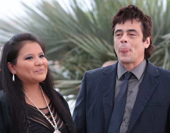 Фотоколл актеров фильма "Джимми Пикар" в Каннах