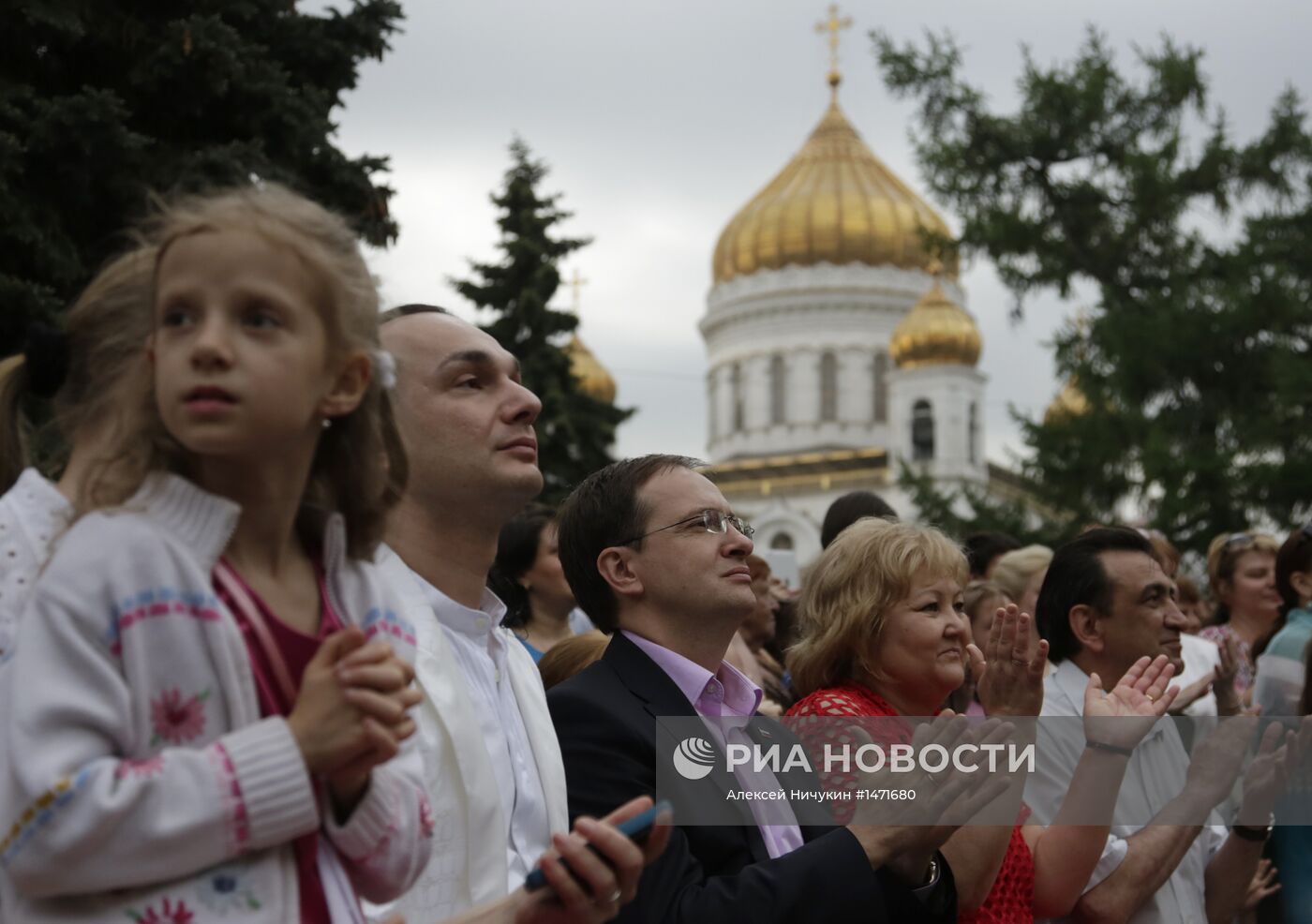 Акция "Ночь в музее" в Москве