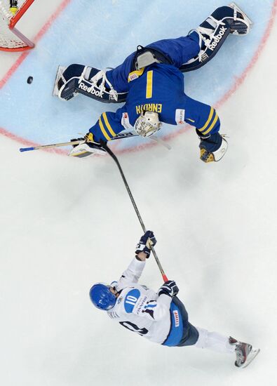 Хоккей. Чемпионат мира. Матч Финляндия - Швеция
