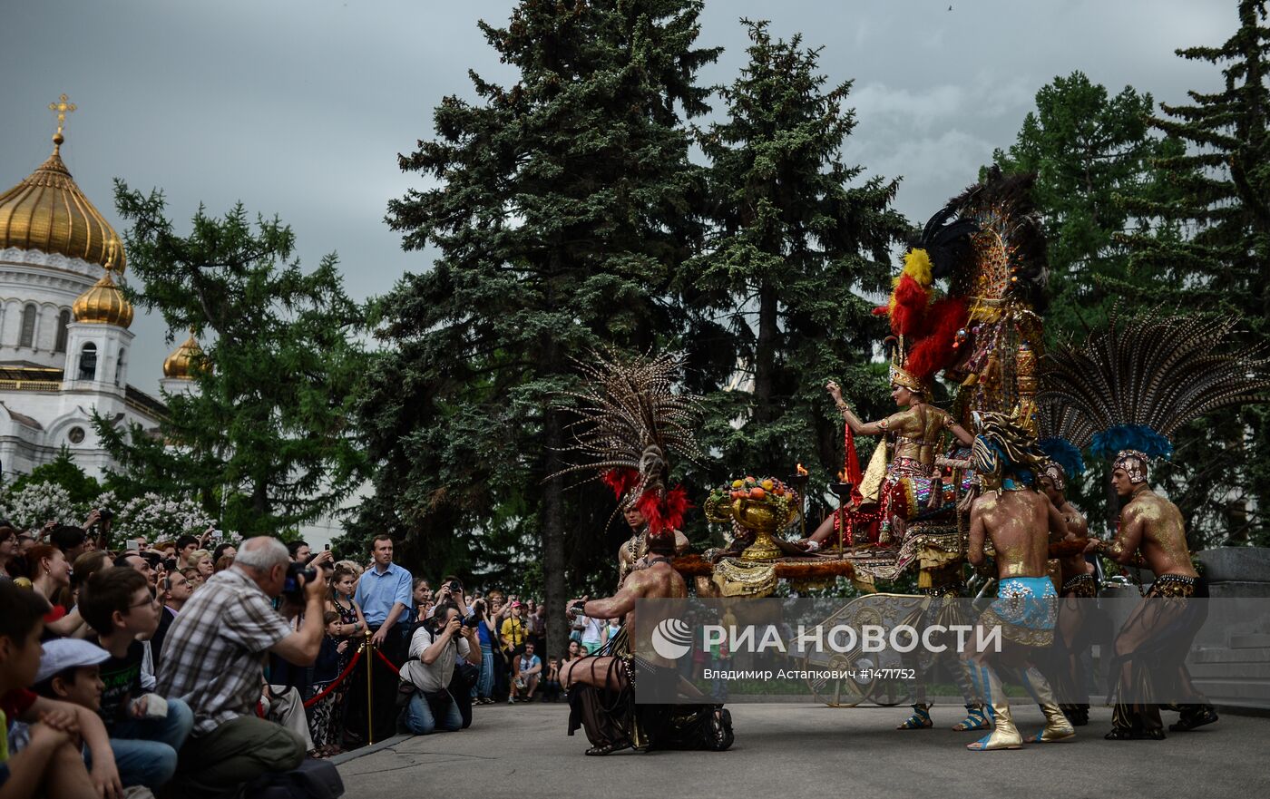 Акция "Ночь в музее" в Москве