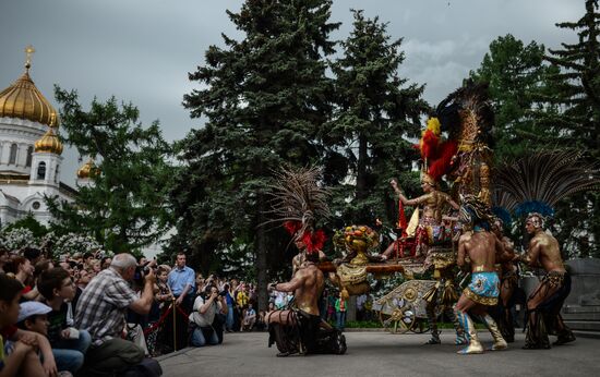 Акция "Ночь в музее" в Москве