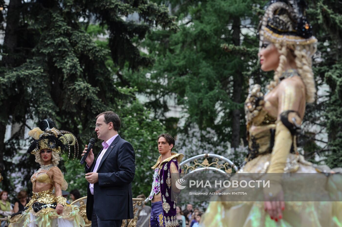 Акция "Ночь в музее" в Москве