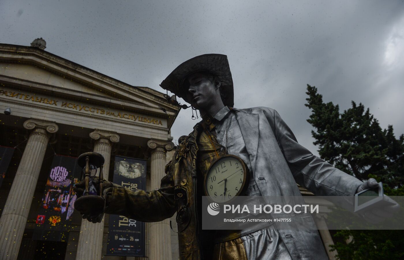 Акция "Ночь в музее" в Москве