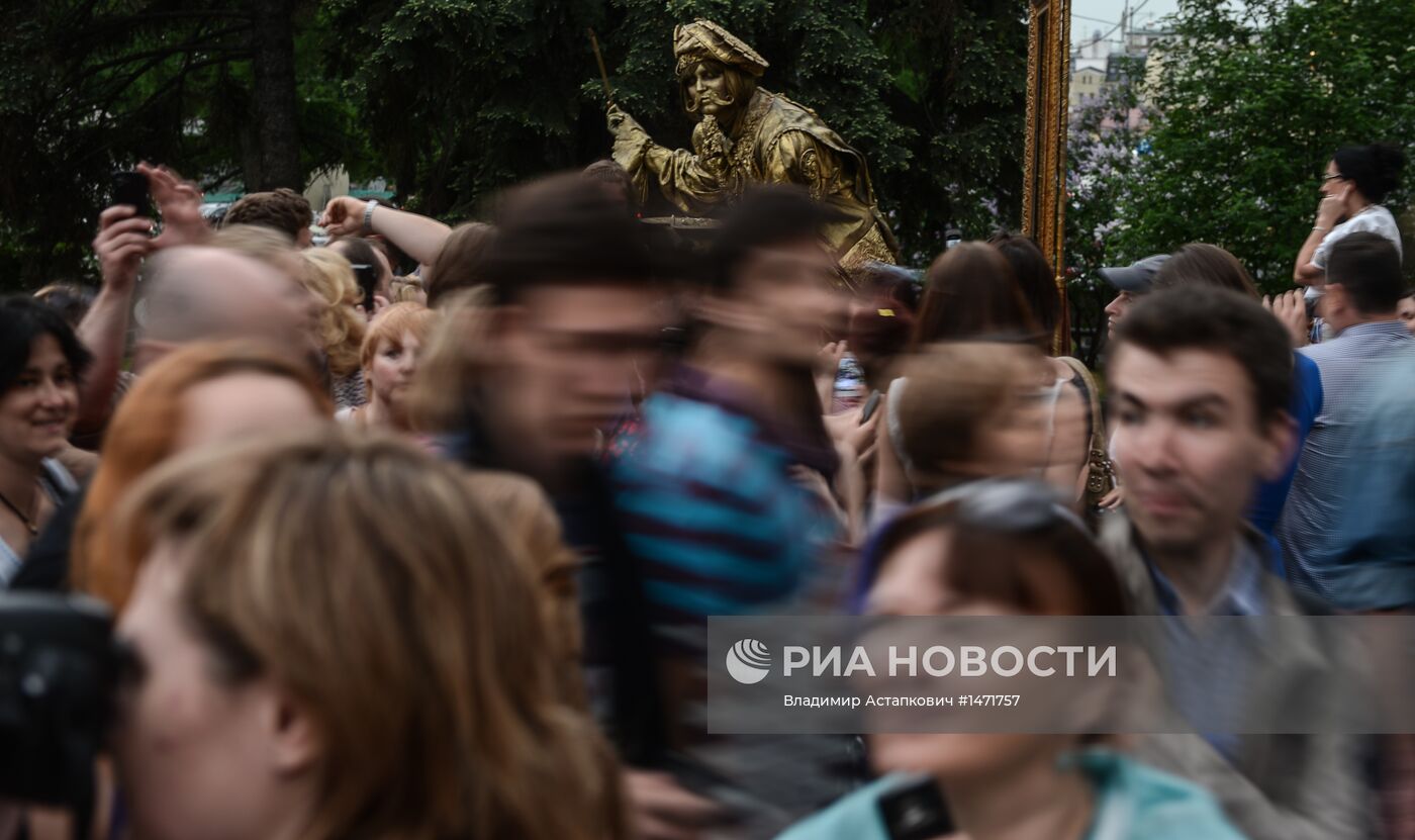 Акция "Ночь в музее" в Москве