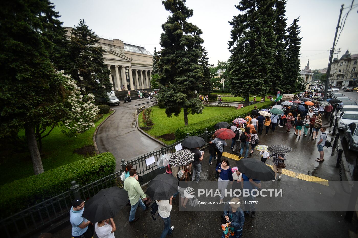 Акция "Ночь в музее" в Москве