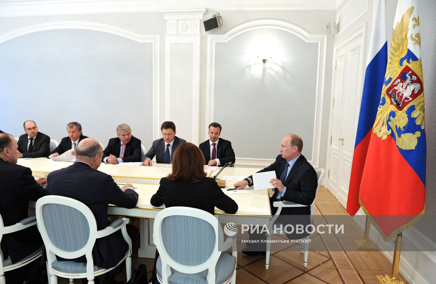 В.Путин провел совещание по субсидированию в электроэнергетике