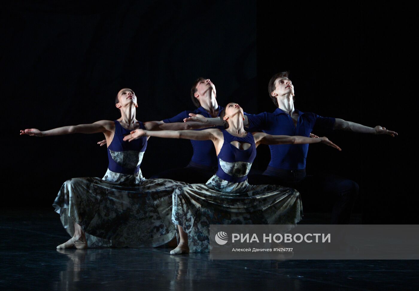 Генеральная репетиция балета Начо Дуато в Михайловском театре