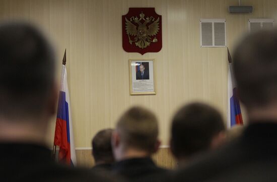 Благотворительный концерт в СИЗО №1 "Кресты" в Санкт-Петербурге