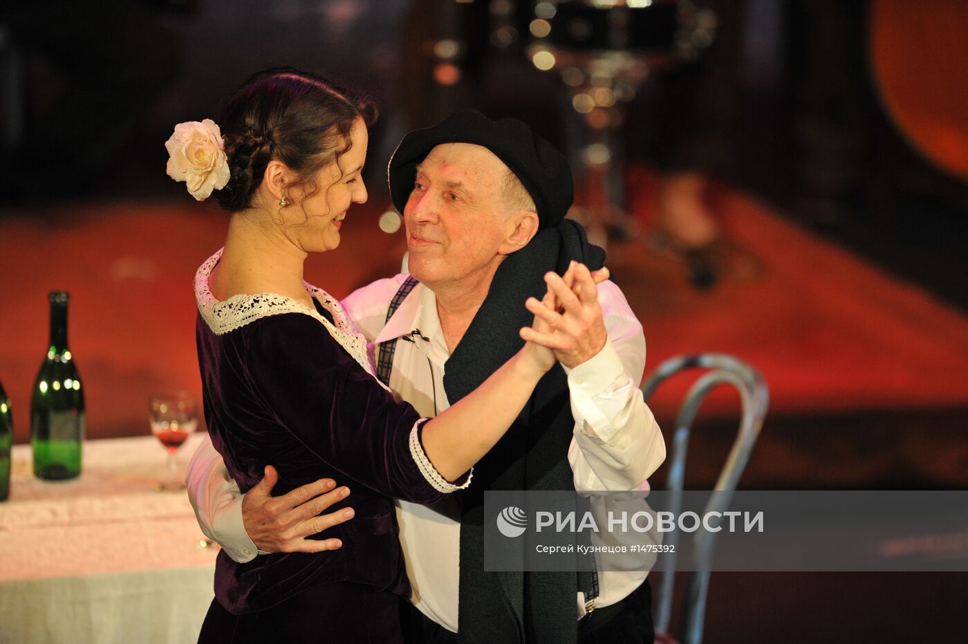 Премьера спектакля "Полеты с ангелом" Сергея Юрского