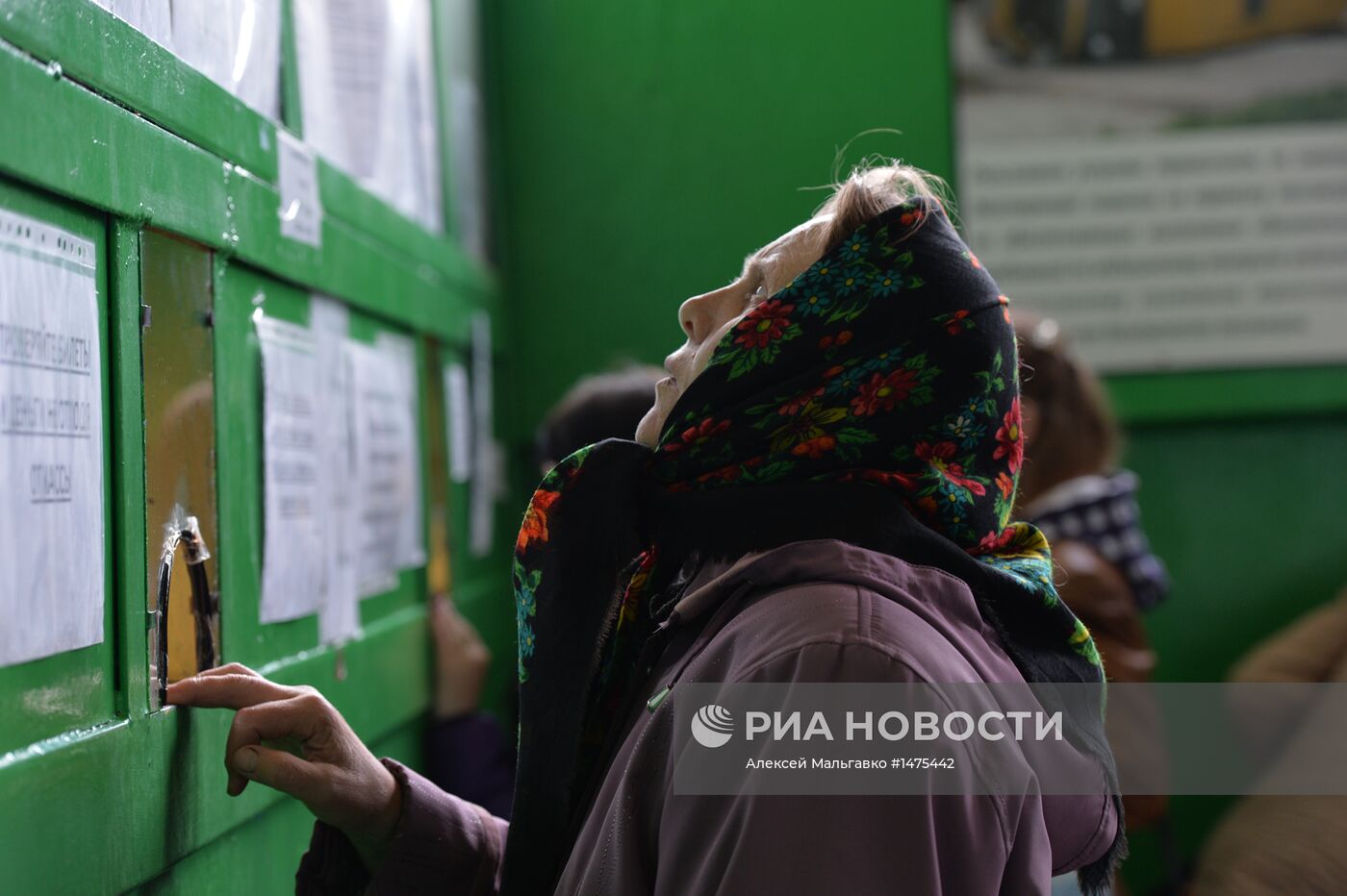 Рейсовый автобус в Омской области