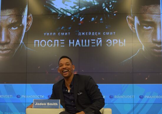 Американский актер Уилл Смит посетил РИА Новости