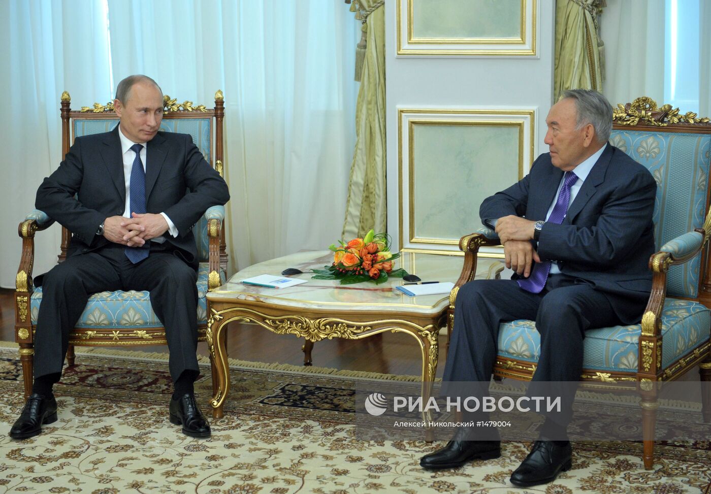 Рабочая поездка В.Путина в Казахстан
