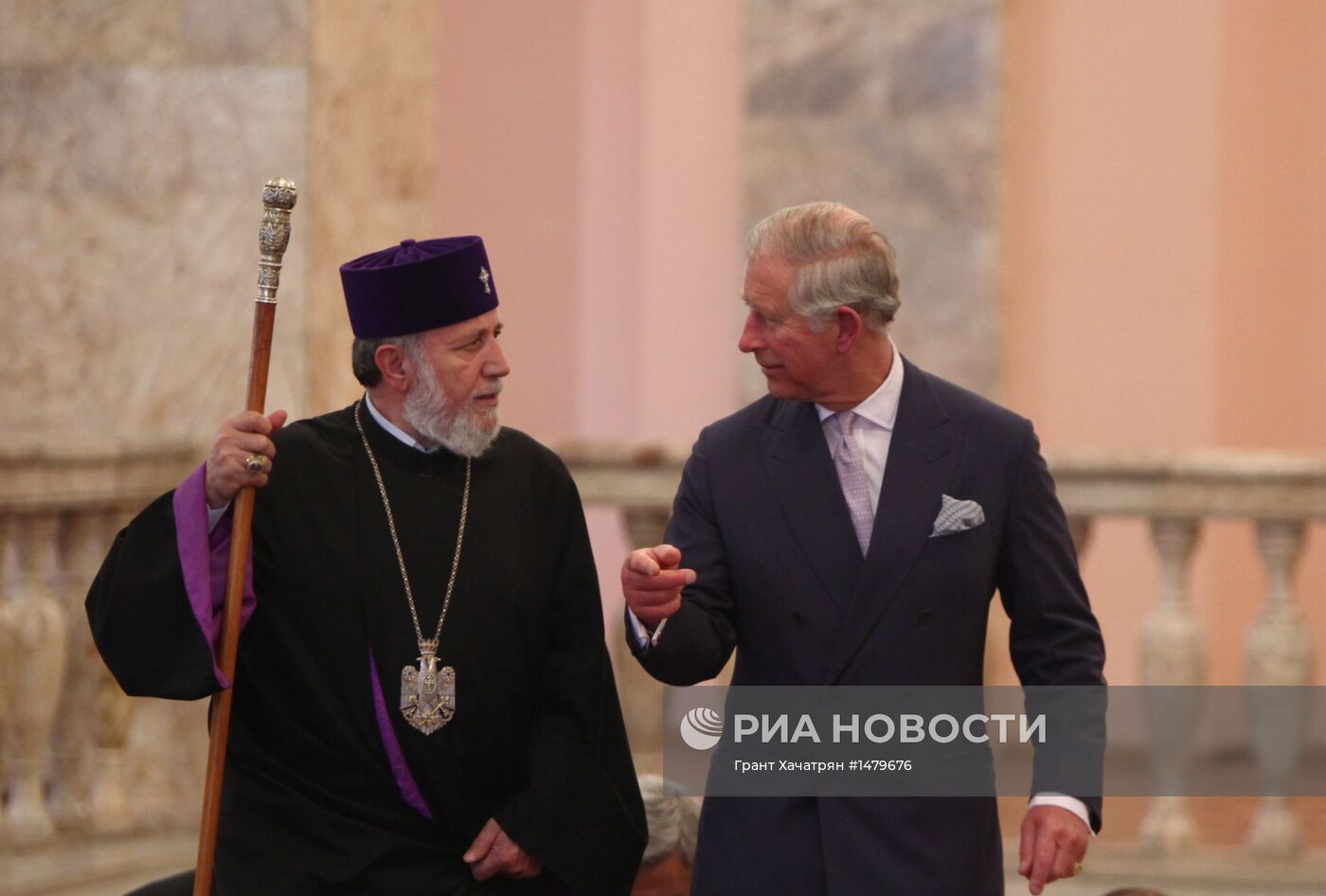 Визит принца Чарльза в Армению