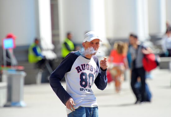 Запрет на курение в общественных местах вводится с 1 июня