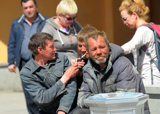 Запрет на курение в общественных местах вводится с 1 июня