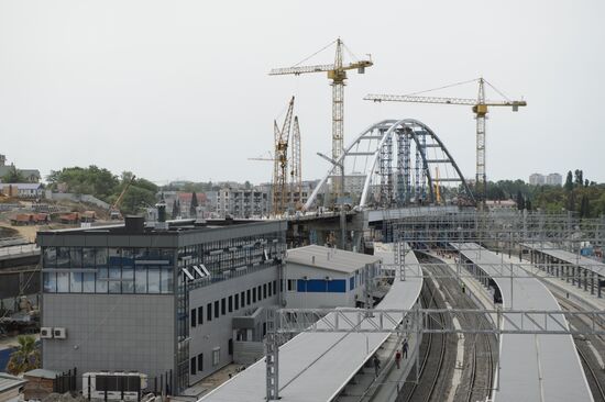 Строительство объектов РЖД в Олимпийской столице