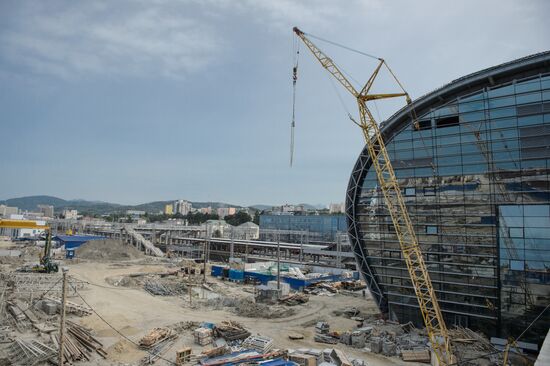 Строительство объектов РЖД в Олимпийской столице