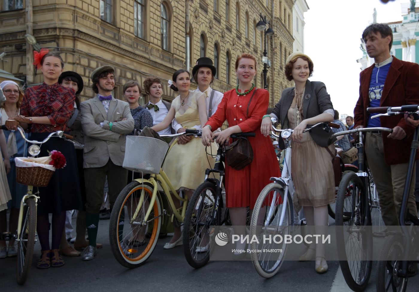Твидовый велопробег в Санкт-Петербурге
