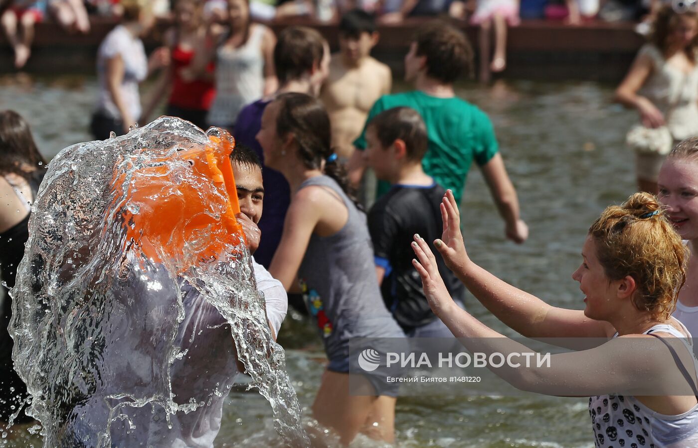 Жара в Москве