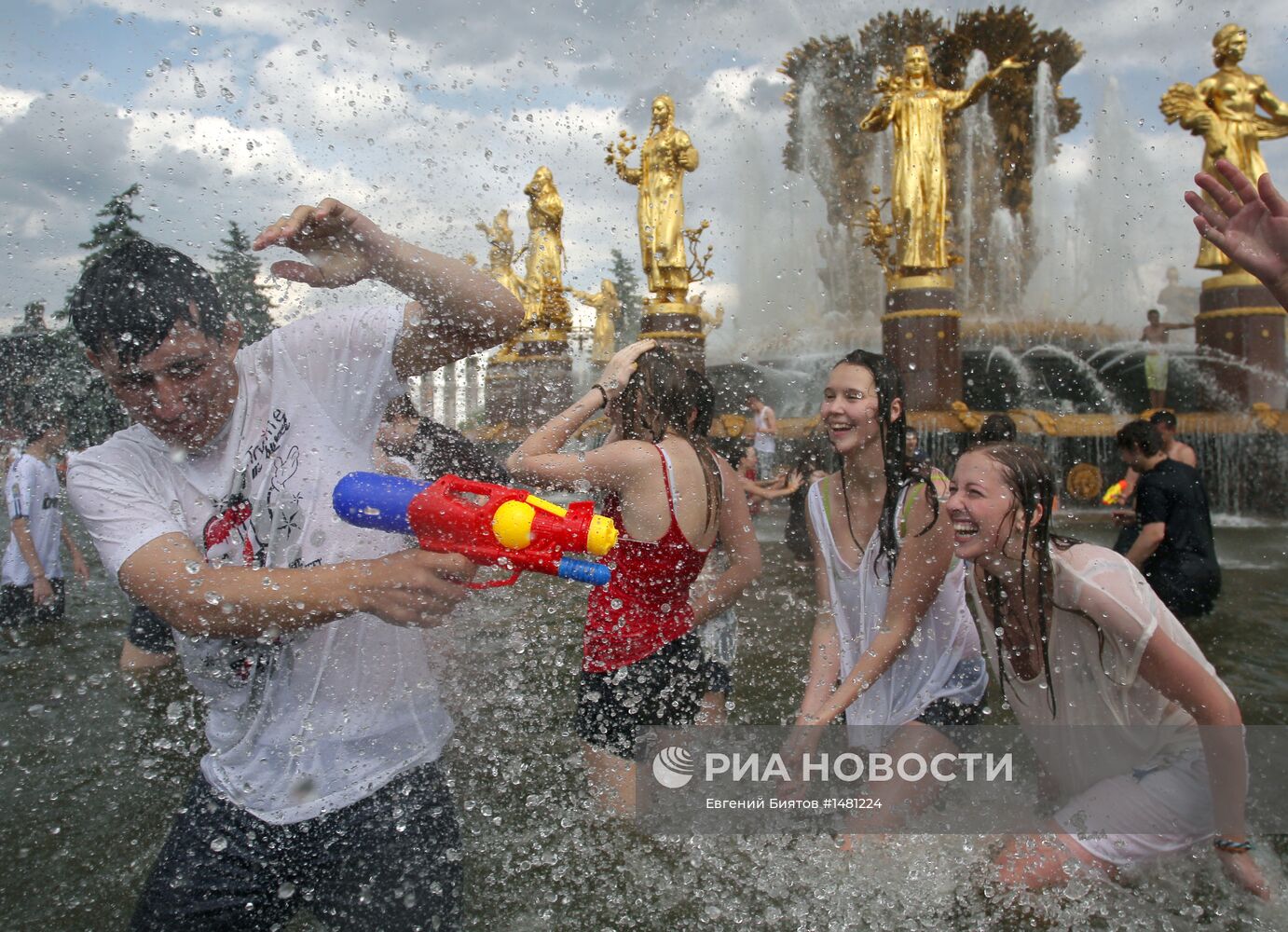 Жара в Москве