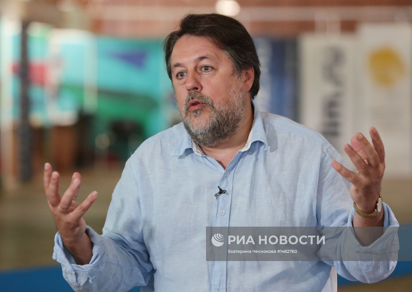 Интервью с режиссером Виталием Манским в Сочи