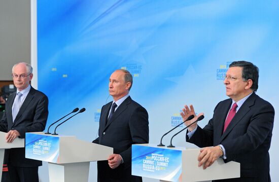 Встреча на высшем уровне Россия- Европейский союз