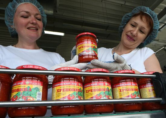 Производство томатных соусов в Калининградской области