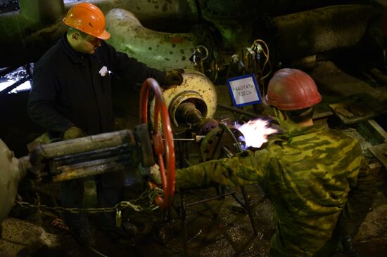 Работа ТЭЦ-5 в Новосибирске