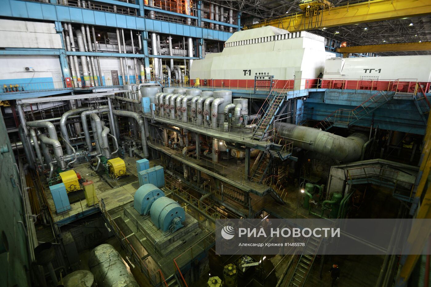 Работа ТЭЦ-5 в Новосибирске