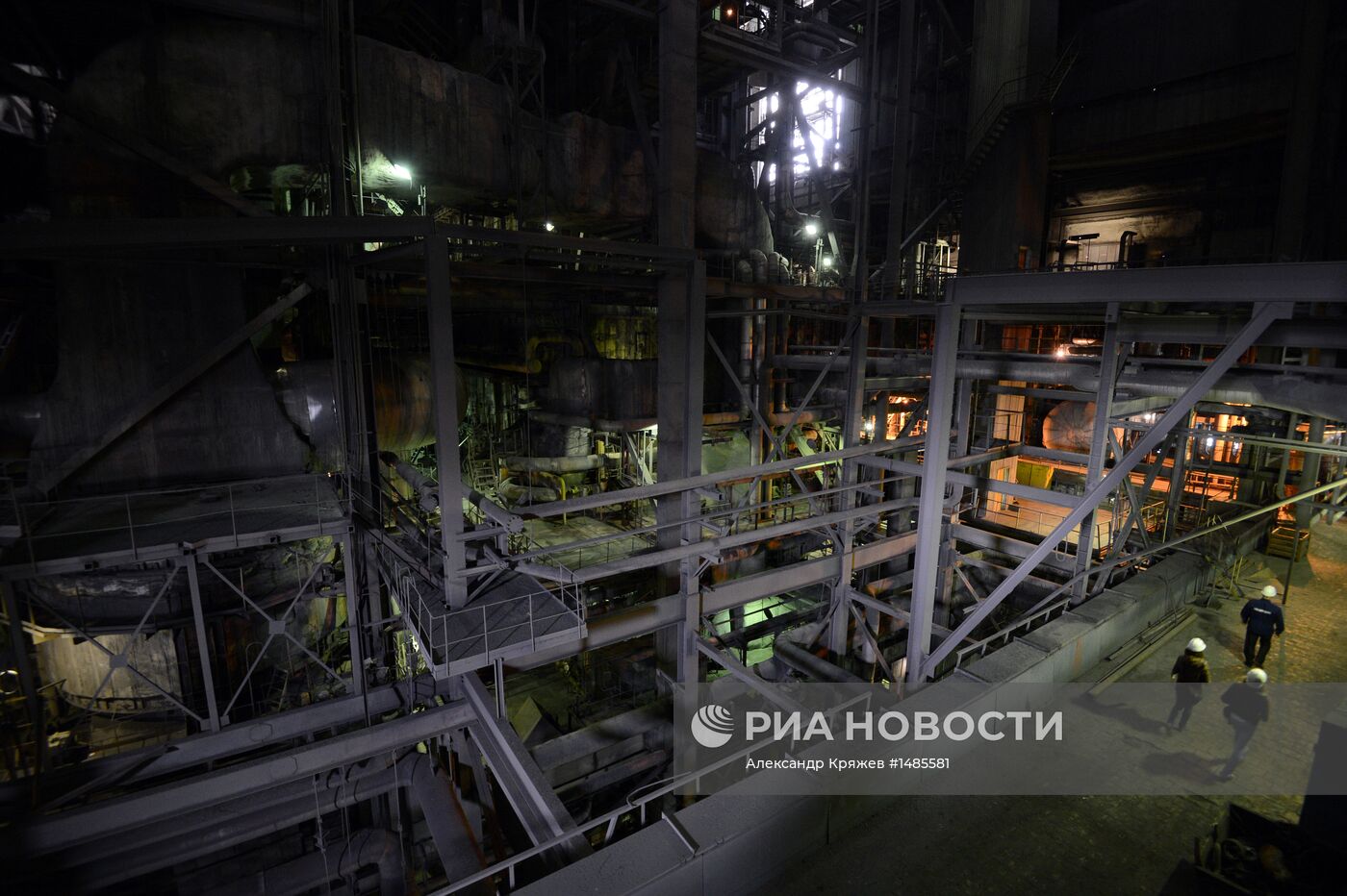 Работа ТЭЦ-5 в Новосибирске