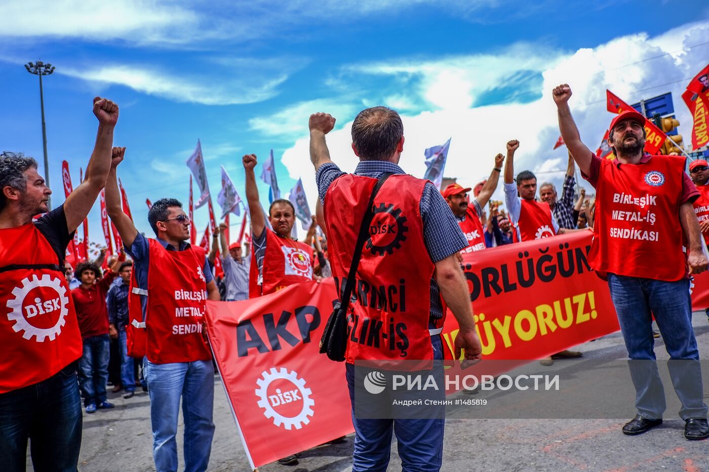 Акции протеста в Турции