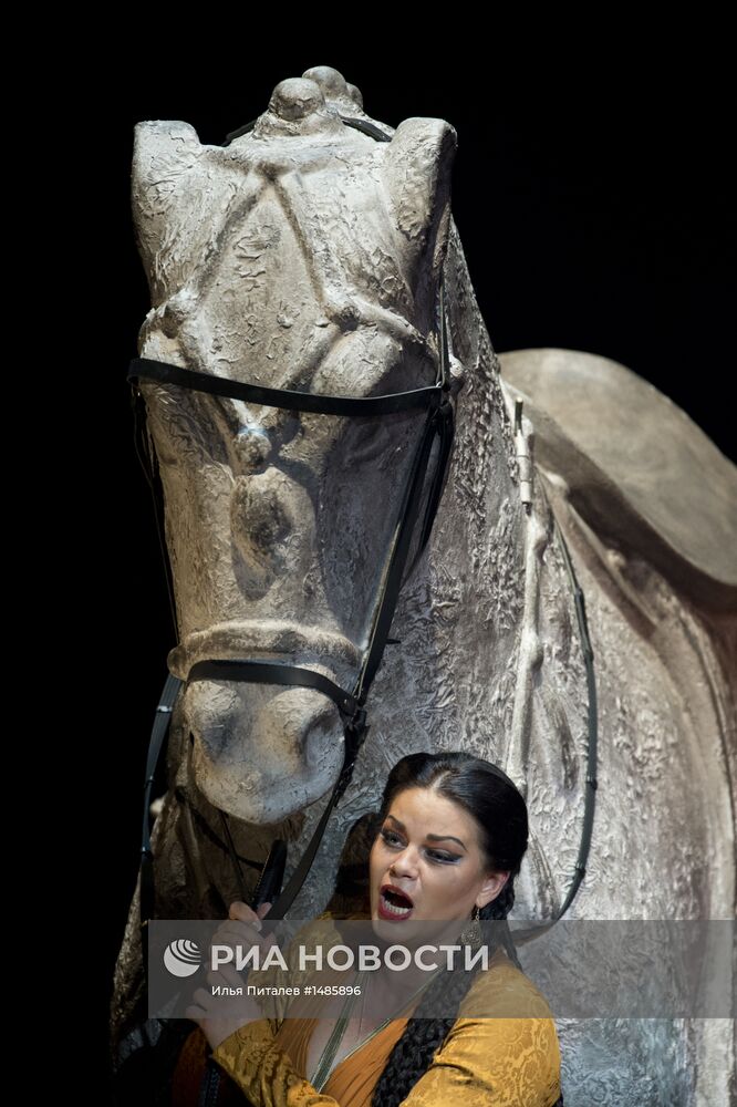 Генеральная репетиция оперы "Князь Игорь"