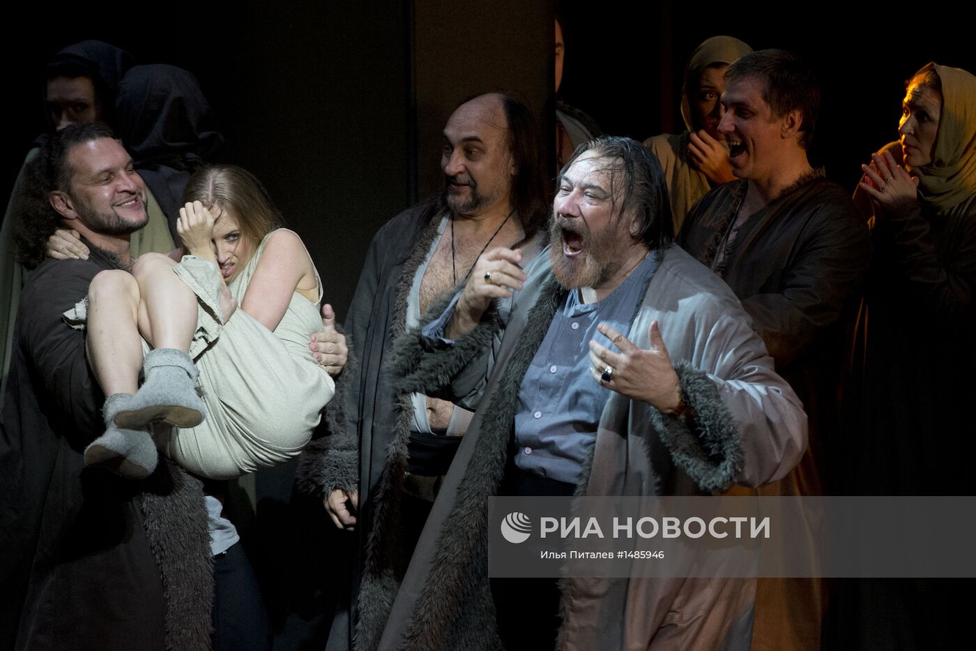 Генеральная репетиция оперы "Князь Игорь"